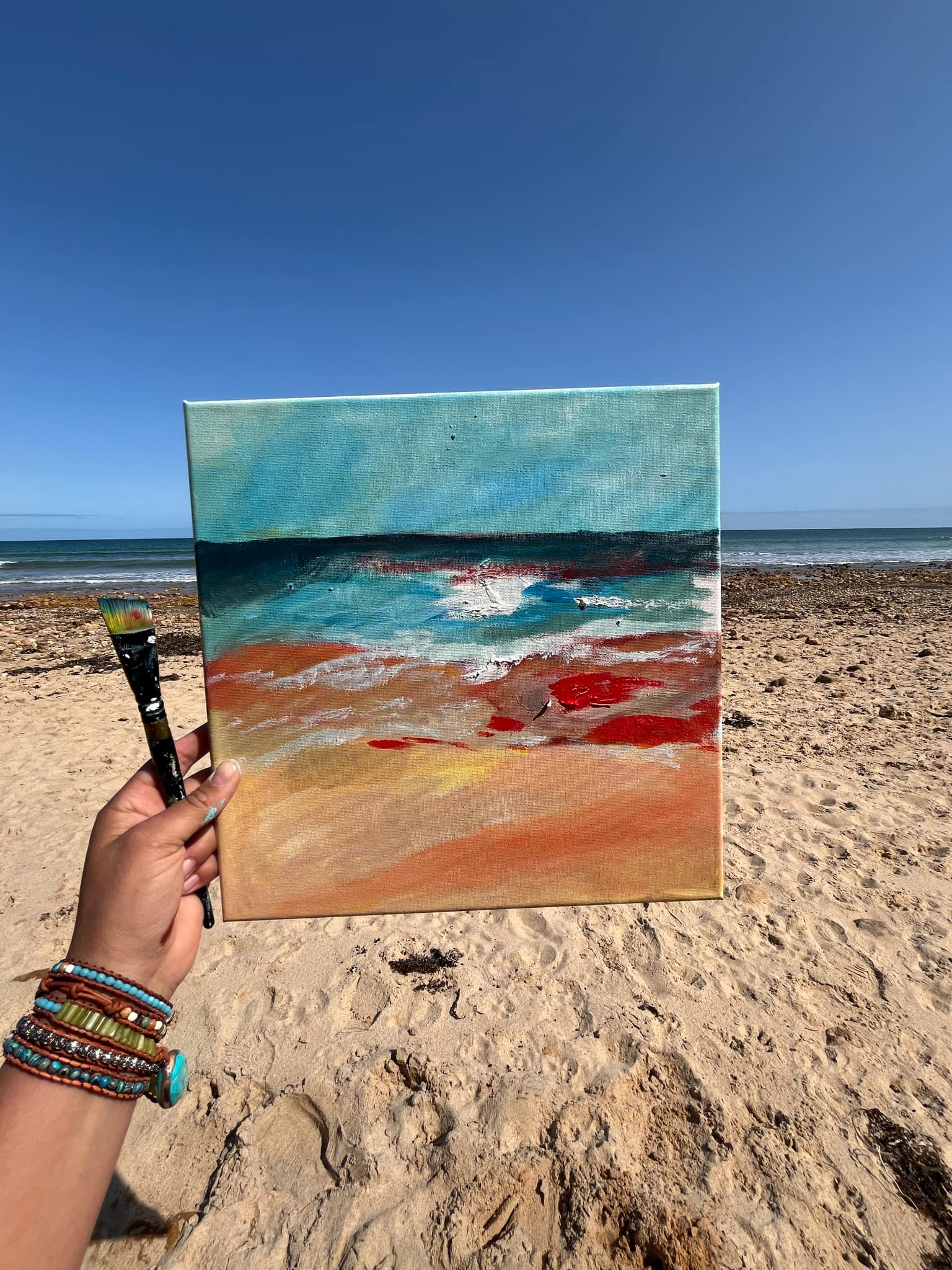 Ocean painting